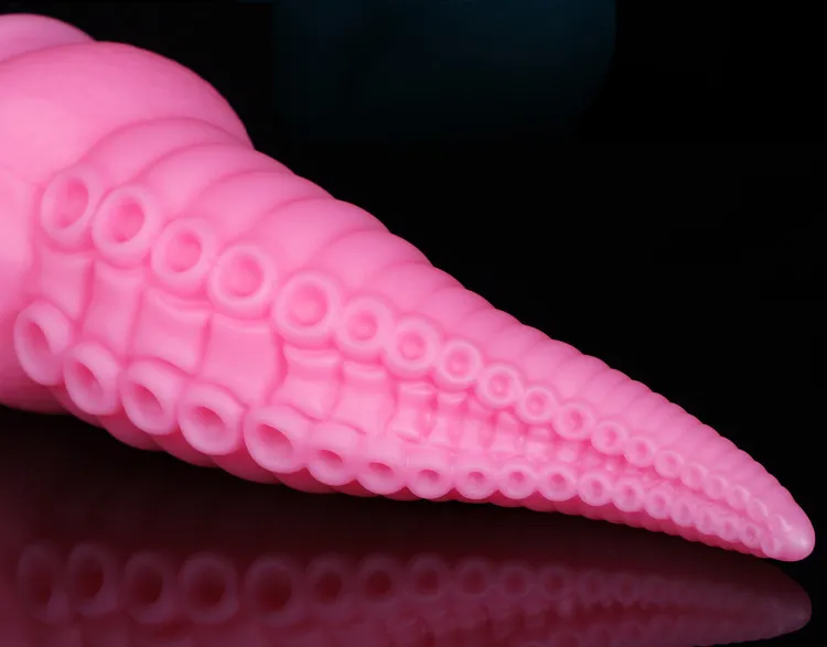Tentacoli di polpo Plug Massaggio prostatico Buttplug Giocattoli sessuali per donna/uomo Enormi dildo anali in silicone_voghion.com