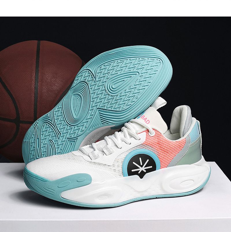 12 verschleißfeste hochwertige Basketballschuhe für den praktischen Einsatz in der Stadt, mit Dämpfung, leicht_voghion.com