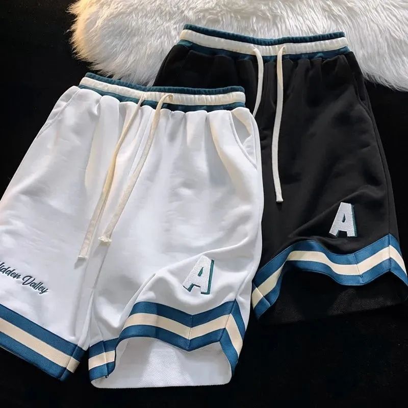 Men’s Clothing  street basketball sports shorts boys summer loose student girls shorts Hong Kong style casual workwear shorts