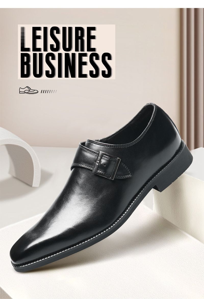 Men's Dress Oxford Formal Leather Shoes for Men_voghion.com