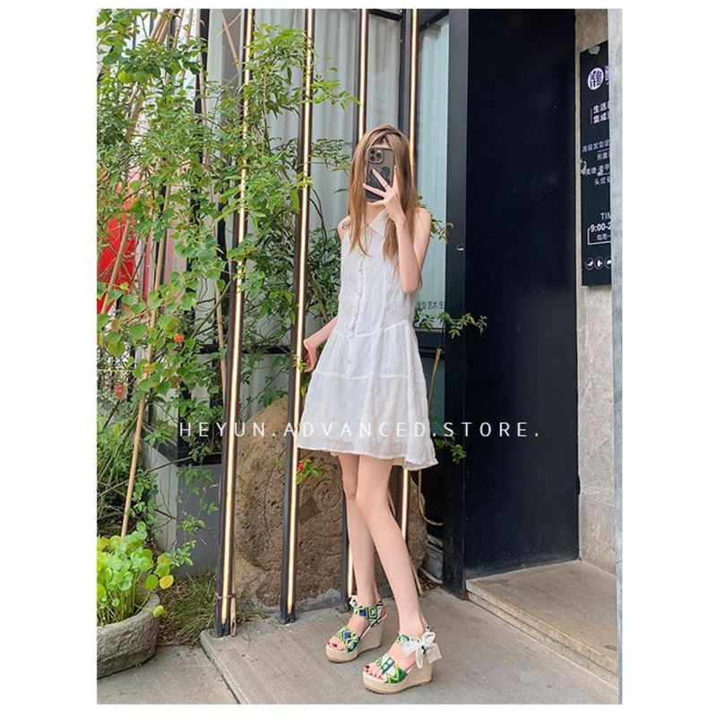 Hoge casual grote maat sandalen voor dames in lente en zomer Nieuwe veelzijdige dopamine-dragende outsiders-hellinghak_voghion.com