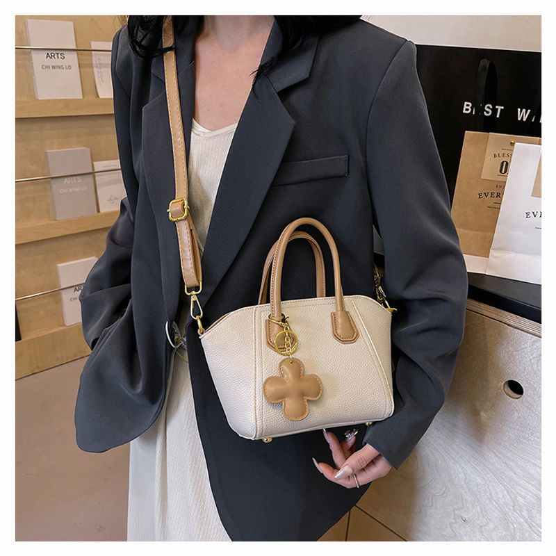 Handtaschen Kontrastfarbe Schulter Messenger Bag Damen Strukturierte Abendtasche Trendy Fashion Unterarmtasche_voghion.com