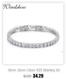 5 mm-es 16-20 cm-es sterling sier kerek CZ köves tenisz karkötők nőknek, pulzusok, pulzus karkötők, ékszerek_voghion.com