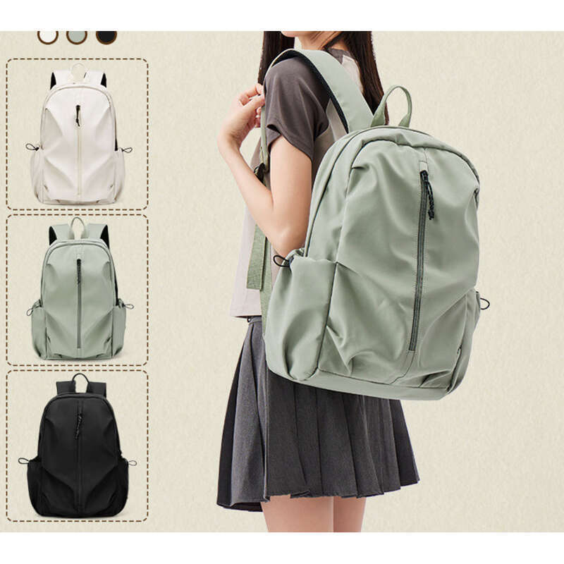 Kadın Lise Öğrencileri İçin Sırt Çantası, Unisex, Büyük Kapasiteli Kore Spor Naylon Oxford Kumaş_voghion.com