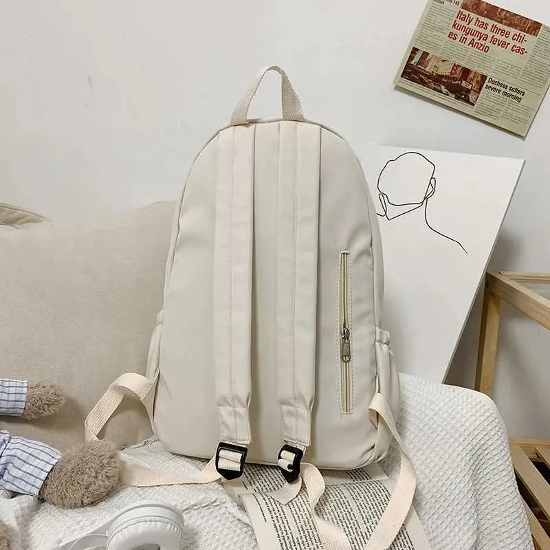 Weibliche College-Studenten Große Kapazität Computer Rucksack Freizeit Alle Klassen Geladen BücherC241031_voghion.com
