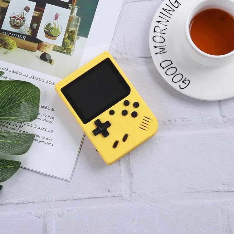 Retro Tragbare Handheld Spielekonsole Mit 500 Integrierten Spielen_voghion.com