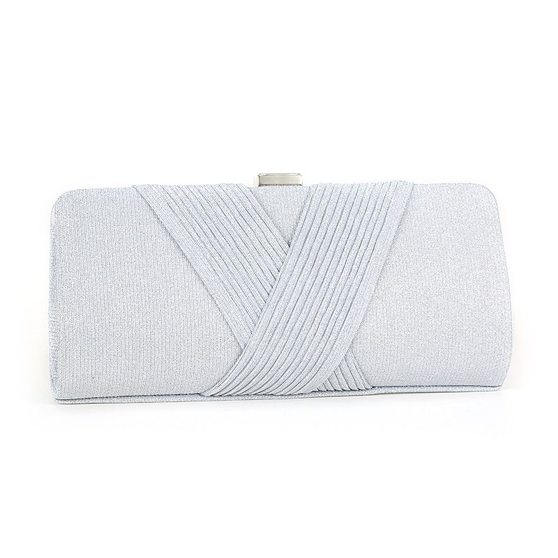 Gestricktes Bankett mit weicher Oberflächenschnalle für Damen-Schulter-Crossbody, kleine quadratische Tasche,_voghion.com