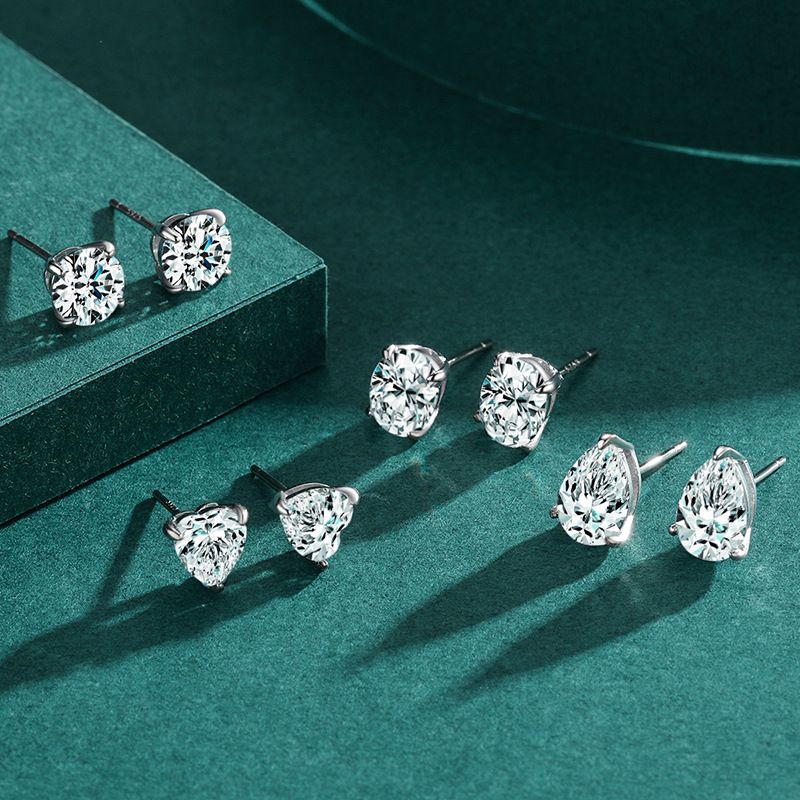 Tancise Sier Zirkon Ohrringe Für Frauen Hochzeit Partei Geschenke_voghion.com