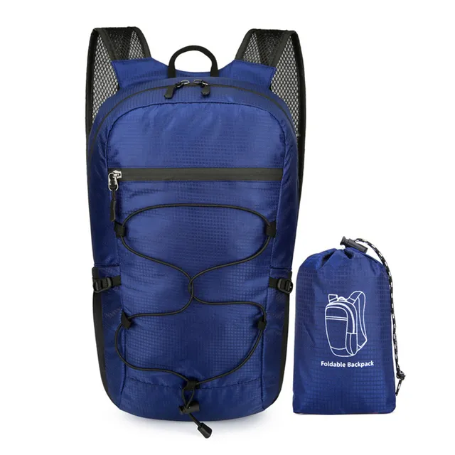 Zaino sportivo da esterno in nylon leggero e impermeabile, di grande capacità, per arrampicata, campeggio, escursionismo, pesca, viaggio._voghion.com