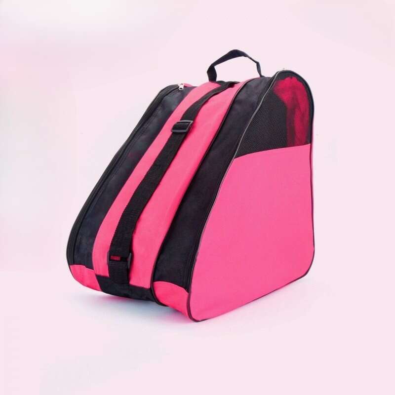 A Clever Way To Store Roller Skates: A Three-layer Shoulder Bag Suitable For Both Children And Adults, With A Thick Bag Cover That Is Super Practical_voghion.com