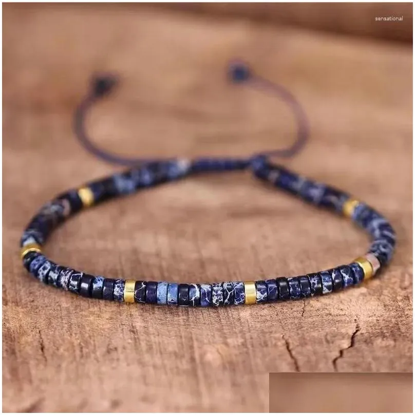 Bracciale in pietra naturale con 7 chakra per donna e uomo_voghion.com