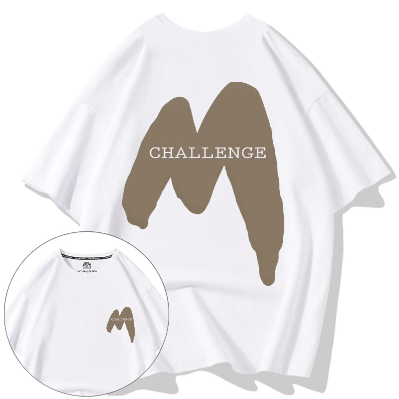Tricou de vară pentru bărbați, brand american de modă, vrac, scurt, gras, plus mânecă 5/4, China-Chic, mărime mare_voghion.com