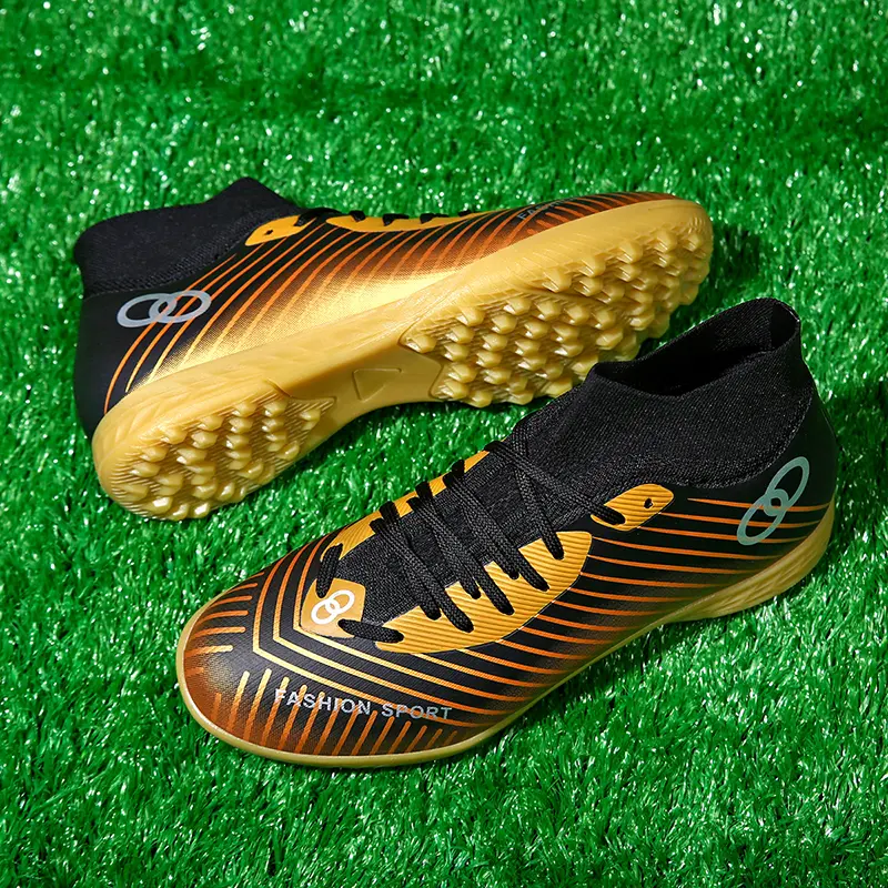 Authentische Sub End FG Langnagel-Fußballschuhe Herren, Erwachsene High Top TF ja gebrochenen Nagelspikes,_voghion.com