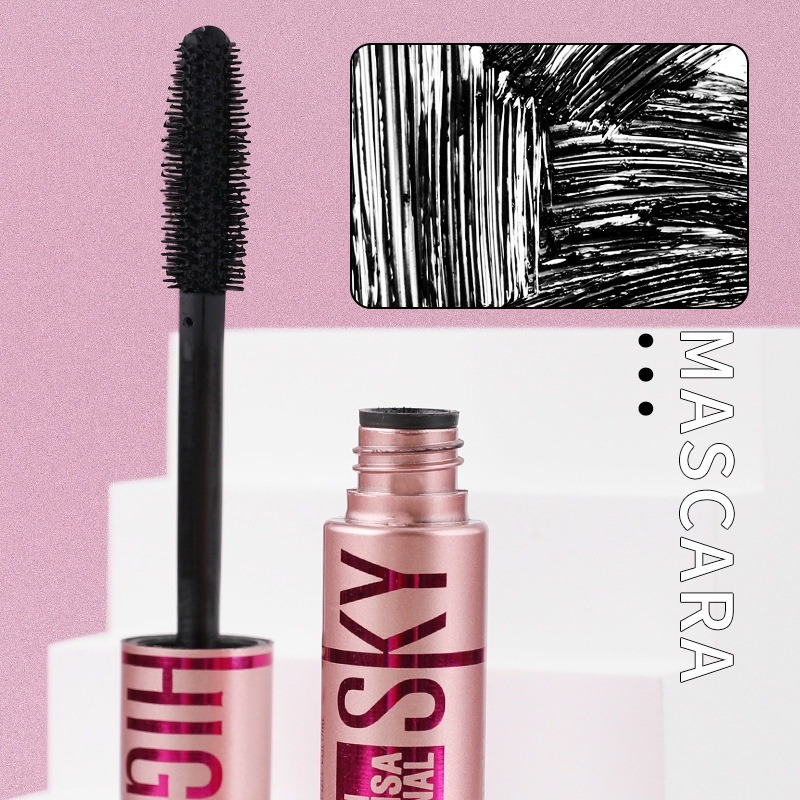4D Waterproof Mascara, Dense and Curly, Long Lasting, for Eye Makeup_voghion.com