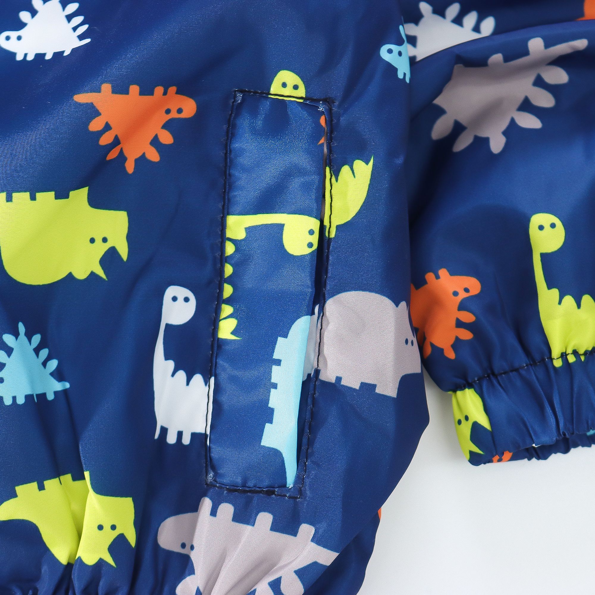 Children's Coat Cartoon Dinosaur Printed Hooded Jacket For Baby Boy Girl Sports Jacket_voghion.com