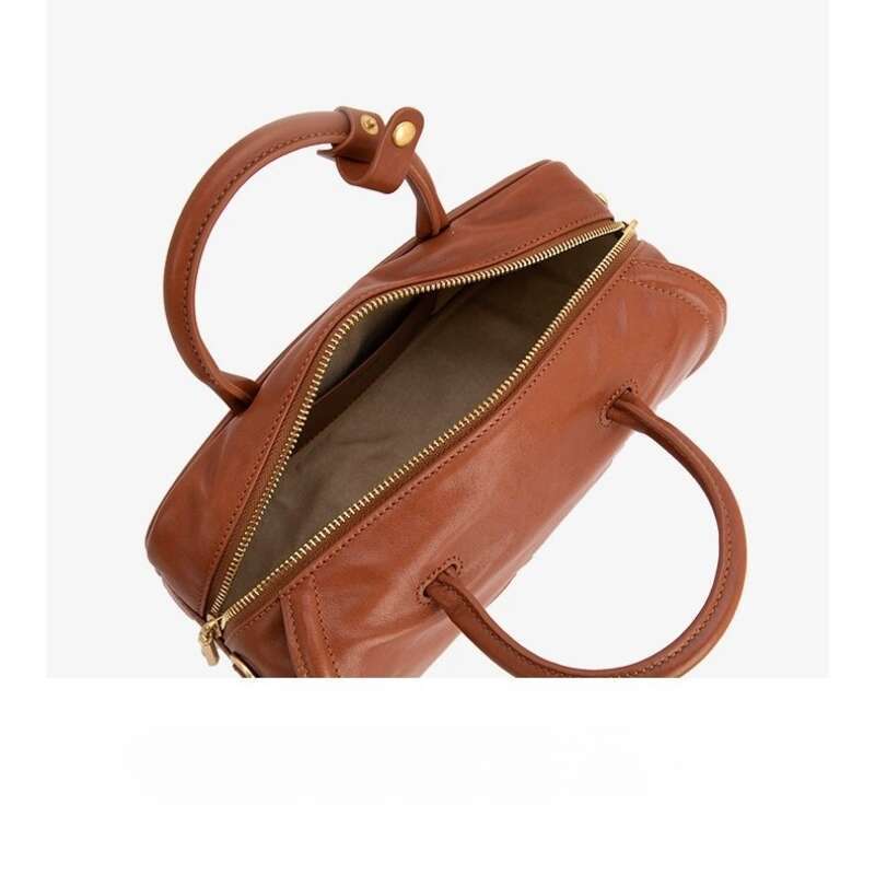 Mini sac de bowling printemps été pour femme, petit oreiller en peau de banane à l'huile et à la cire_voghion.com