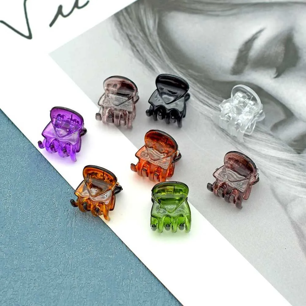 Hair Clips Barrettes 1.5cm 50pcs Womens Clip Accessories Fashion Plastic Mini Claw Headwear Gift_voghion.com