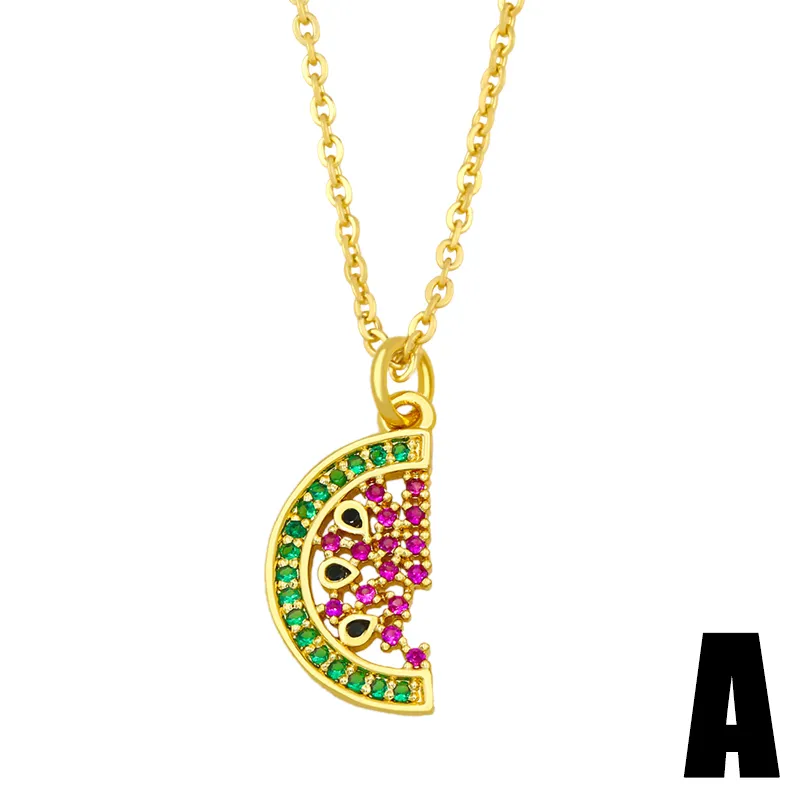 Colliers pendentifs FLOLA Collier éléphant en cuivre CZ Plaqué or Chaîne en pierre fuchsia et blanche Bijoux en gros Nkey69_voghion.com
