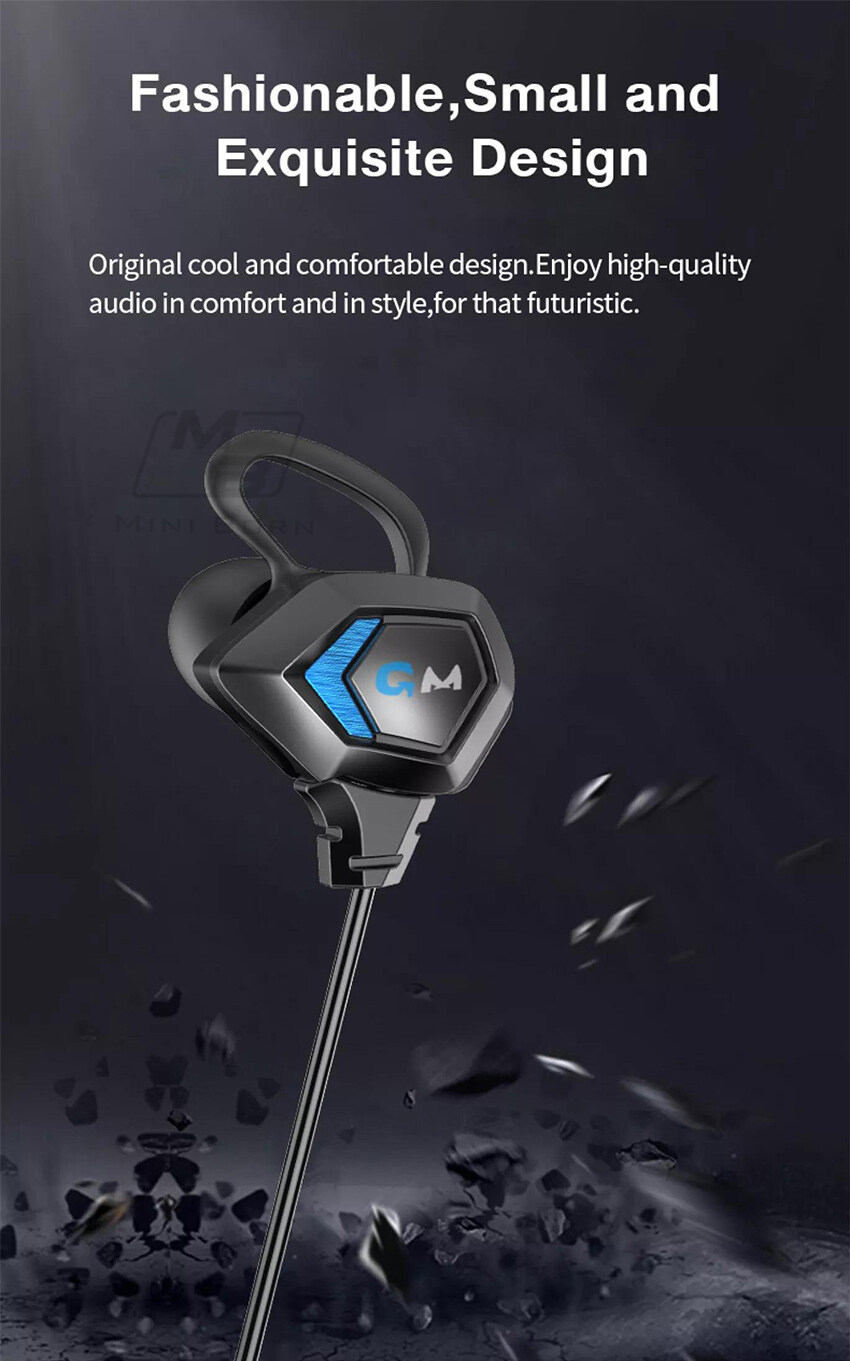 2024 Auricolari da gioco Cuffie intrauricolari Auricolari cablati Auricolari Cuffie stereo con cancellazione del rumore Cuffie da gioco per computer con doppio microfono per telefono cellulare_voghion.com