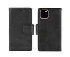 Für 16 Plus Original Hanman 2 in 1 abnehmbare magnetische Flip Leder Brieftasche Hülle (schwarz)_voghion.com