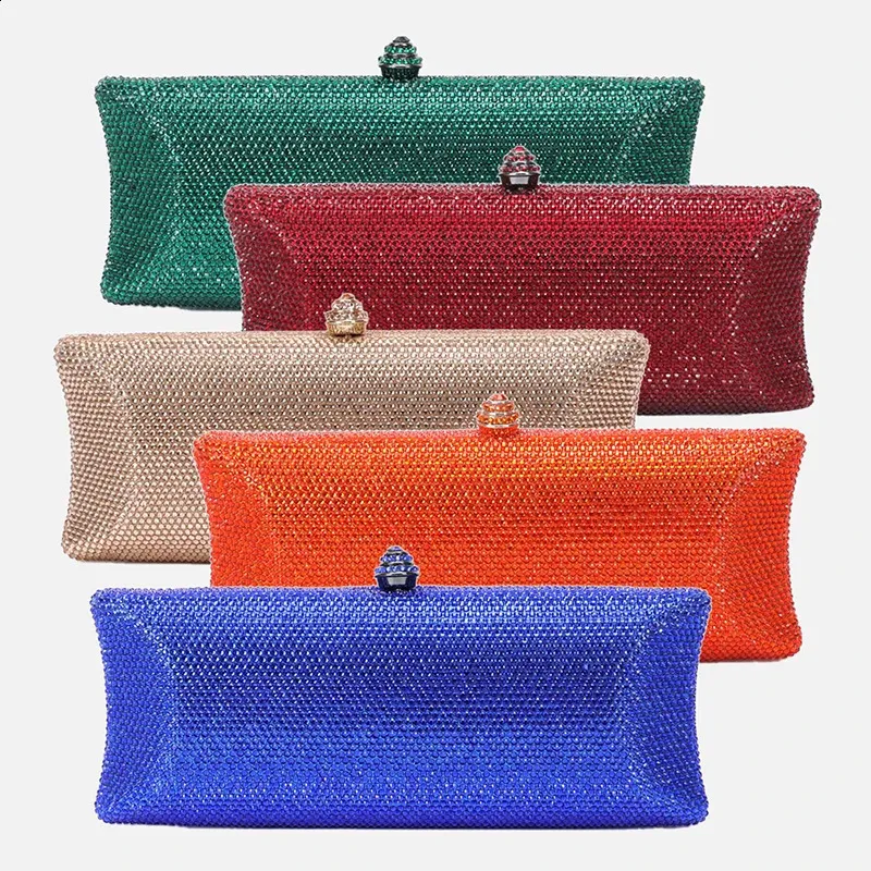 Dernier sac de soirée en bandoulière pour femme, portefeuille de mariage, pochette de soirée, pierre cristal, Rhie Dia, 240819_voghion.com