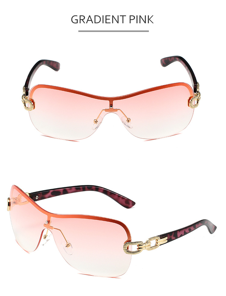 Occhiali da sole da uomo, alla moda, senza montatura, monoblocco, per donna, Y2K Millennium, monoblocco, antivento, sportivi, per donna_voghion.com