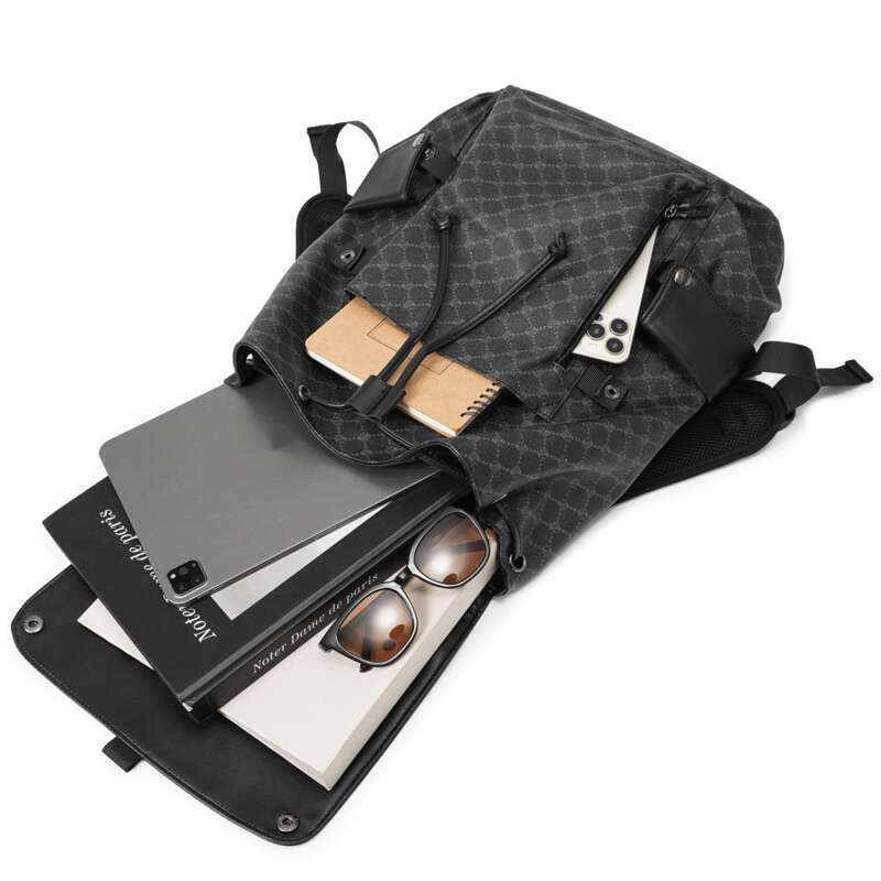 Modischer 15-Zoll-Laptop-Rucksack für Herren – geräumige, wasserdichte Pendlertasche für Uni, Arbeit, Fitnessstudio, Reisen_voghion.com