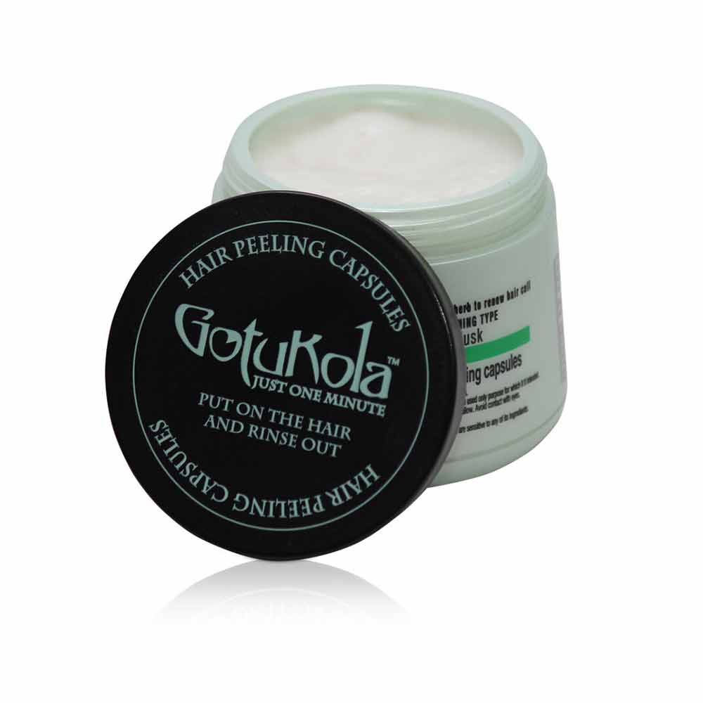 Maschera per capelli alla cheratina e gotukola, idratazione profonda per capelli secchi, colorati, danneggiati, 500 ml_voghion.com