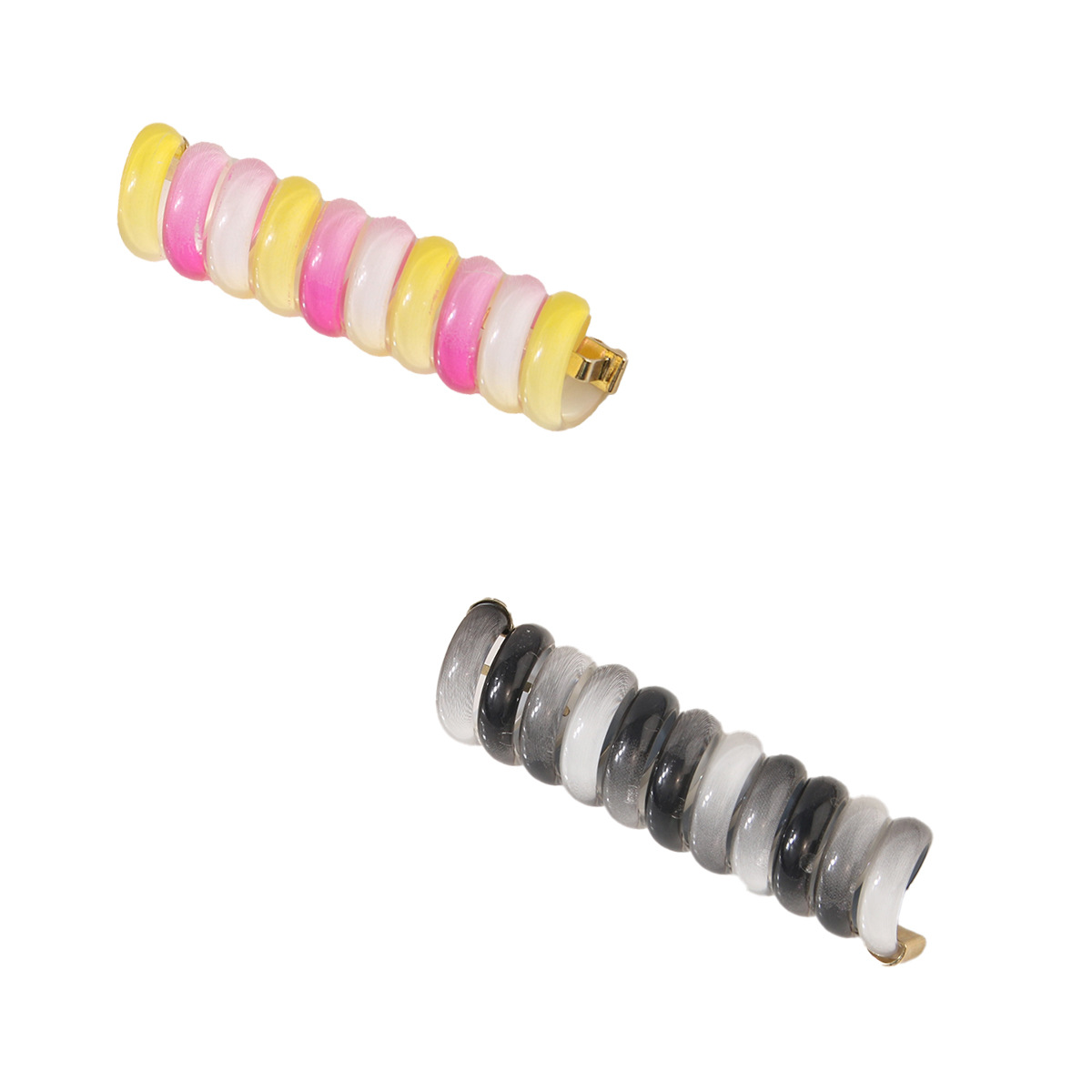 Guanyang cross-border new braiding artifact straight telephone line hair rope ponytail hair accessories simple fixed hair ring headdress_voghion.com