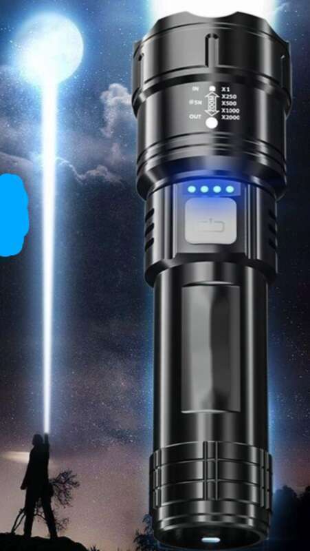 【 Raccolto da 1339 persone 】 Torcia elettrica potente P900 delle forze speciali, portatile, ultra luminosa, zoom per esterni, ernia_voghion.com