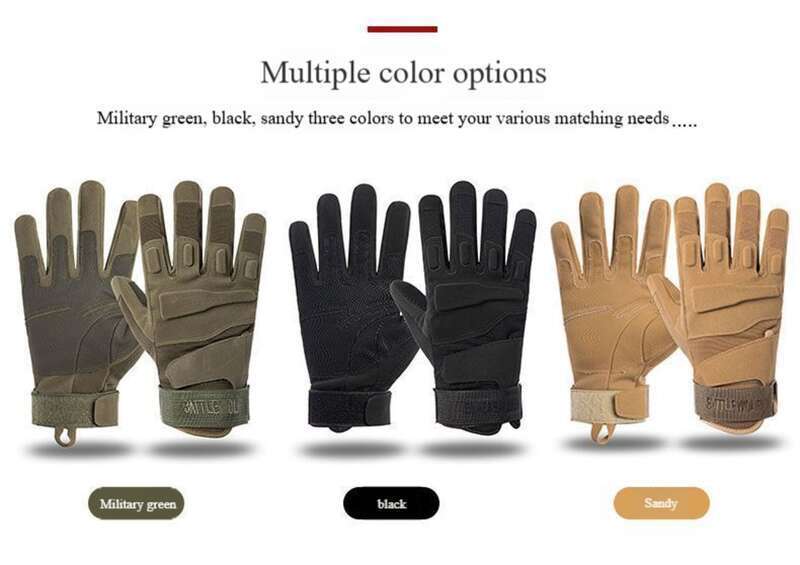 Special Forces Tactical Black Hawk Full Finger Outdoor Sports Motorrijden Fitness Antislip Bergsporthandschoenen_voghion.com