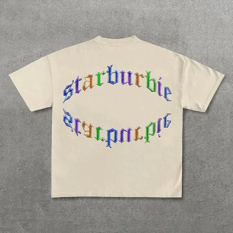 Loose Lip Print Graphic 100% Cotton T-Shirt Men Y2K Summer Short Sleeves Vintage Oversize Tshirt Streetwear Women Tops_voghion.com