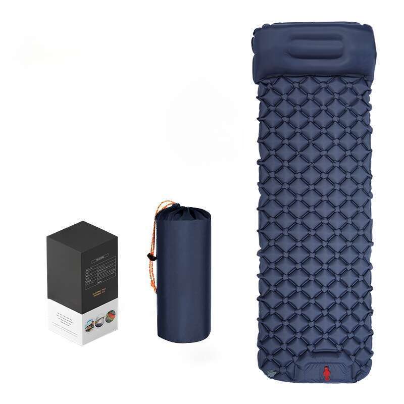 Reducerea poverii campingului depinde de ea! Saltea de dormit gonflabilă pentru exterior de 500 g cu pompă încorporată, super fără griji_voghion.com