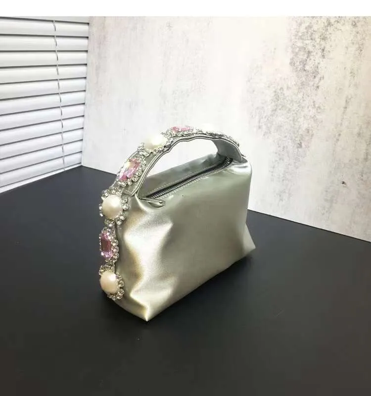 HBP Dia Chain Satin Shoulder Pearl Banquet Bag String Damska torebka_voghion.com