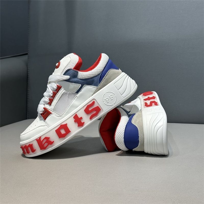 Personalized Fashion Comfortable Casual Campus Student Thick Soles Increase Board Shoes Male_voghion.com