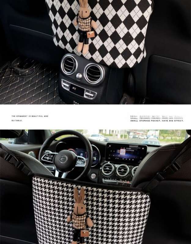 Accoudoir central de siège de voiture, sac multifonctionnel suspendu, sac de rangement polyvalent_voghion.com