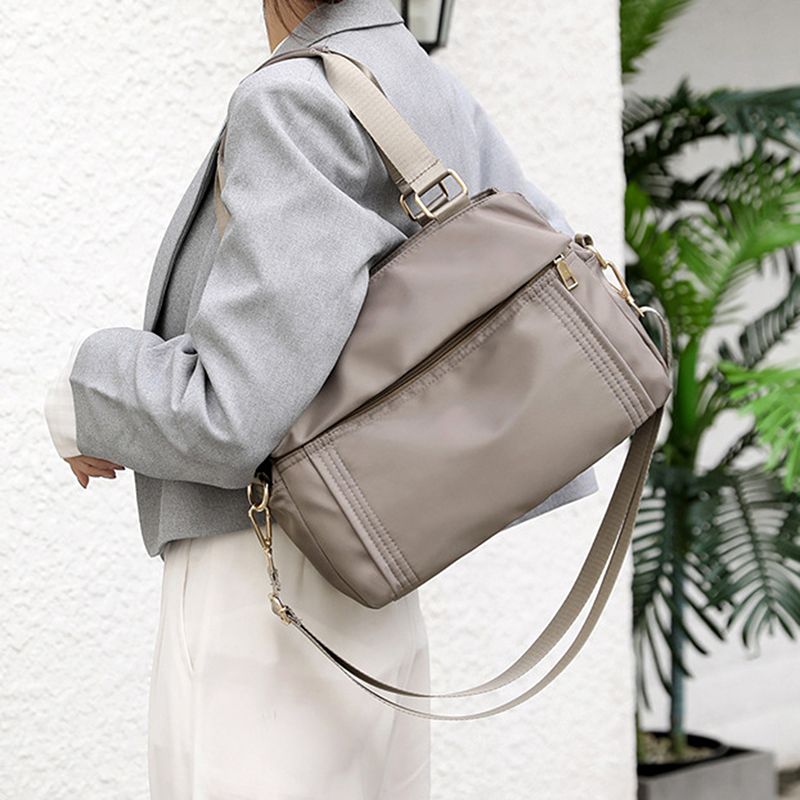 Neue Damen-Umhängetaschen mit Griff oben, hochwertiges Nylon, Freizeit-Umhängetasche für Damen, große Kapazität_voghion.com