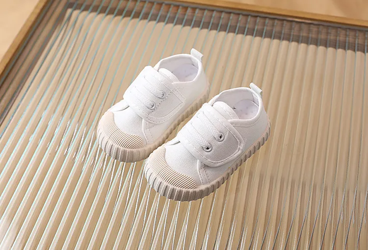 Childrens Canvas Sneakers Leopard Print Classic Casual Shoes_voghion.com