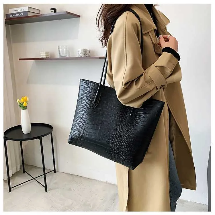 Große Umhängetasche aus PU-Leder für Frauen, Trend-Designer, Damenmode, Handtaschen, Geldbörsen sC241108_voghion.com