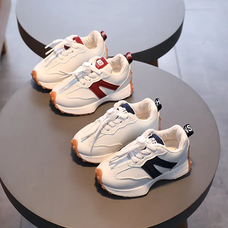 Outdoor Children's Fashion Anti-slip Kids Athletic Girls Boys Sports Shoes Lightweight Breathable Child Casual Sneakers_voghion.com