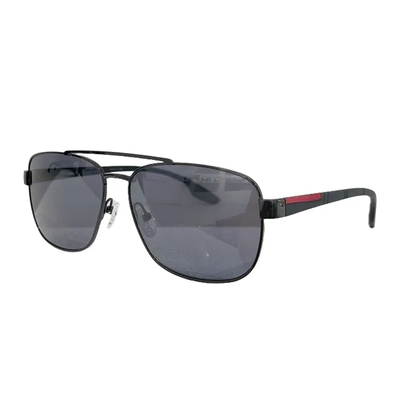 Anti Ultraviolet Sunglasses For Men Factory Outlet Gray Polycarbonate Lens Full Metal Frame The Most Up-to-date Fashions_voghion.com