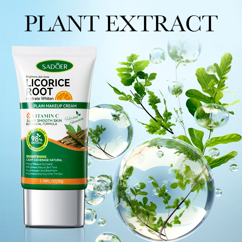 SADOER Licorice VC Whitening Plain Cream Erfrischend und feuchtigkeitsspendend auf Englisch_voghion.com