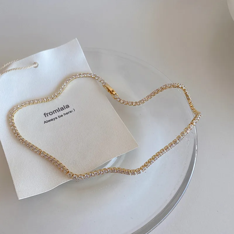 Ketten Anti-allergesch Minimalistesch Duebelschichten 14K Gold Plated Box & Herringbone Kette Choker Halskette fir Fraen Ketten_voghion.com