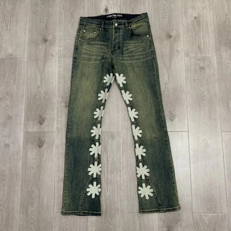 Designer Jean Denim Trousers For Mens Jeans Trends Slim Fit Motorcycle Mans Stacked Jeans Men Sweatpants_mkmklike.com