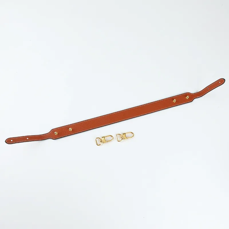 Neue 53 cm Echtlederband Lychee-Muster Griffe DIY Ersatz Geldbeutelgriff für Handtaschen Gürtel Taschenzubehör_voghion.com