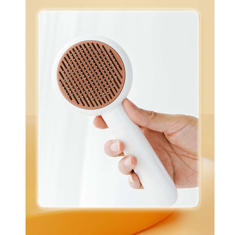 Pet Specific Rechargeable Shower Comb And Polish Remover For Floating Massage, Hair Brush, Nail Clipper, 2-in-1_voghion.com