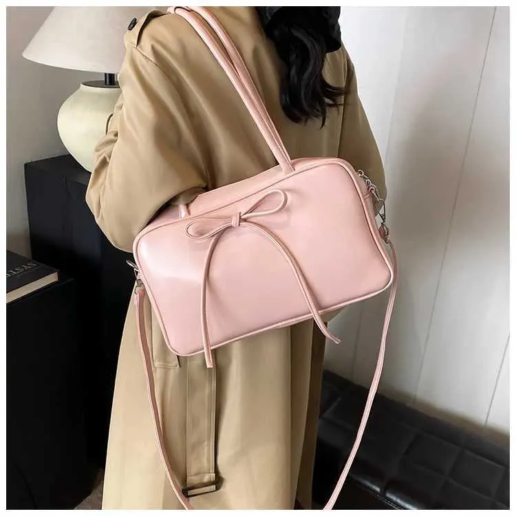 Women's Leather Shoulder Bag Large Capacity Casual Handbag_voghion.com