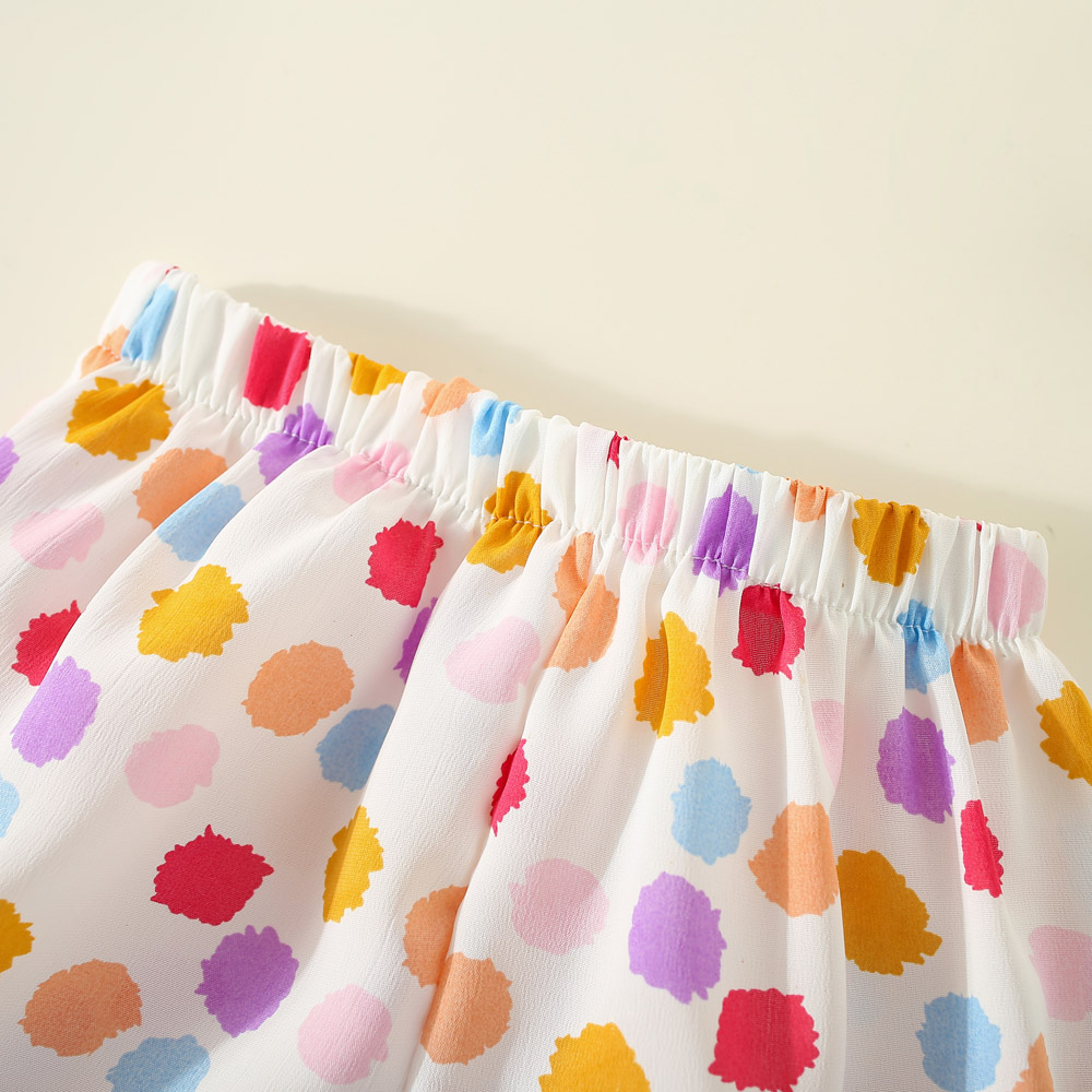 Baby Mädchen Sommer Kleidung Set Koreanischen Stil Hosenträger Top Mit Schleife + Shorts Trendy Kinder Kleidung_voghion.com