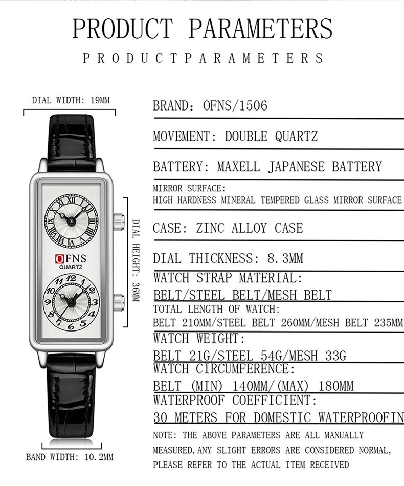 Orologio da polso digitale romano con movimento doppio al quarzo, di marca di alta qualità, da donna, alla moda_voghion.com