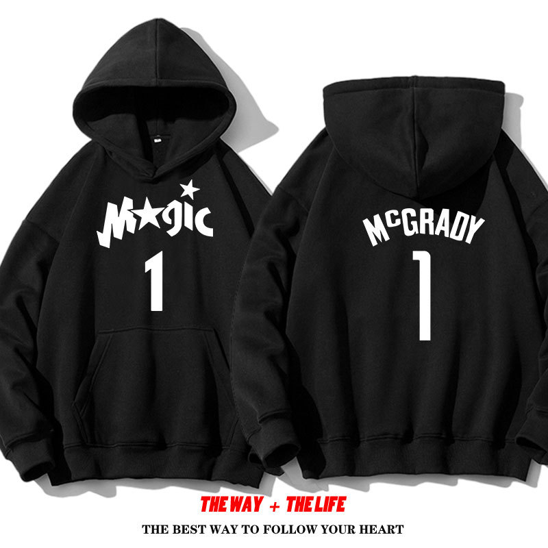 Ανδρικά Ρούχα Νο. 1 t mac tracy mac φούτερ με κουκούλα ανδρικό magic team άνοιξη και φθινόπωρο προπόνηση αθλητικό μπουφάν με κουκούλα μπάσκετ στολή tide_voghion.com